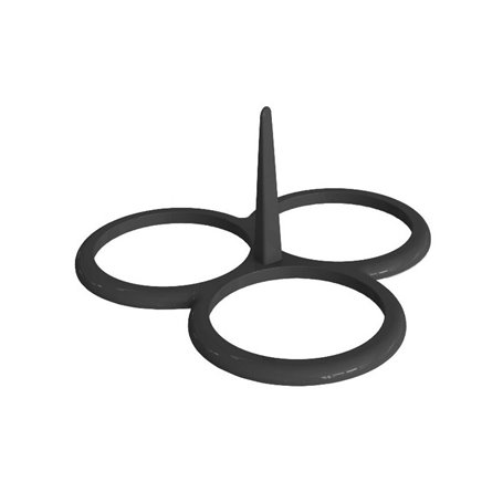 PATISSE MOULE 3 BLINIS SILICONE 10CM PATISSE - 19232