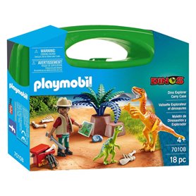 Playmobil Dinos Suitcase Dino Explorer - 70108 70108
