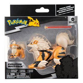 Boti - Pokemon Evolution Multipack Figures - Growlithe & Arcan 38193