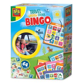 SES Creative Bingo de voyage avec autocollants