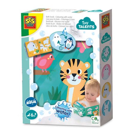 SES Creative Tiny Talents Livre pour le bain - Coloriage à l'eau