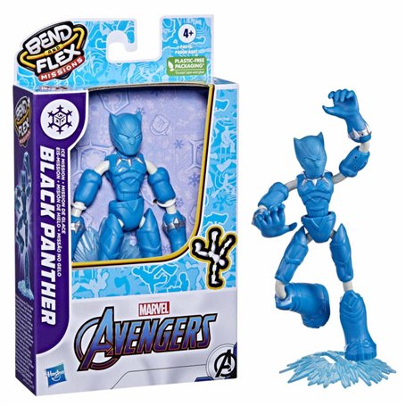 Marvel Avengers Bend and Flex Missions Black Panther Mission de glace