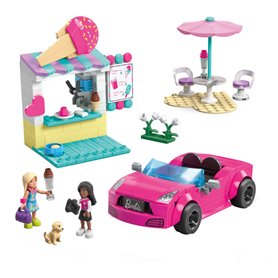 MEGA Barbie   Décapotable et Stand de Glaces MEGA Barbie   Décapotable et Stand de Glaces