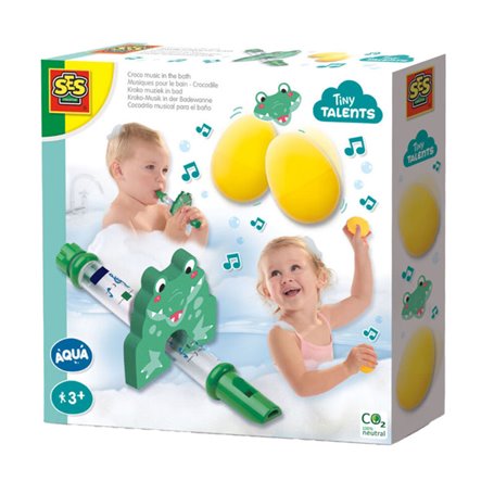 SES Creative Tiny Talents Musiques pour le bain - Crocodile
