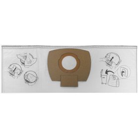Sac filtre tissu aspirateur VC2010L VC2512L de 5 pièces MAKITA P 72899