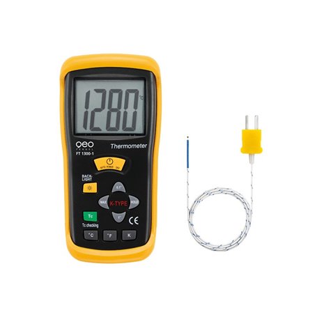 Thermomètre de type K à 1 canal FT 1300 1 GEO FENNEL 800400