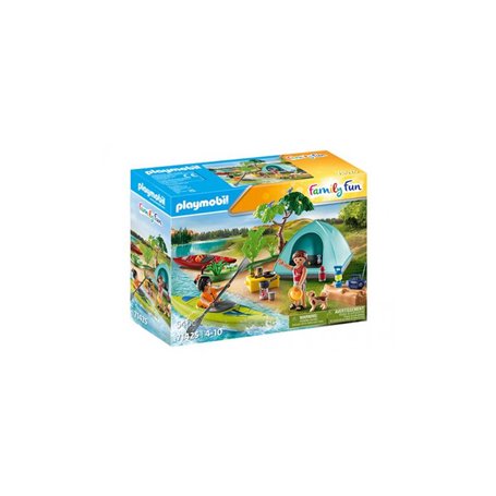 Playmobil Family Fun 71425 La famille et sa tente