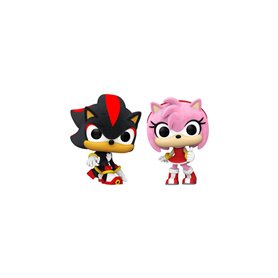 Pack 2 figurines Funko Pop Games Sonic Shadow et Amy Rose Pack 2 figurines Funko Pop Games Sonic Shadow et Amy Rose
