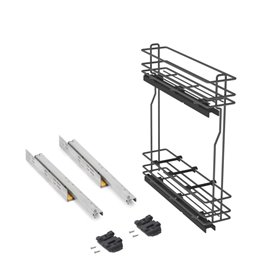 Emuca 8381035 porte bouteilles latéral extractible TitaneMax