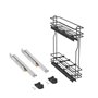 Emuca 8381035 porte bouteilles latéral extractible TitaneMax
