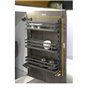 Emuca 8946435 Kit de plateau à épices Titane pour meuble de cuisine ou élément suspendu