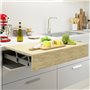Emuca 2045469 Coulisses pour table extensible et relevable Oplà Top