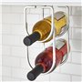 Emuca 8937911 Porte bouteille avec 2 trous pour meubles.