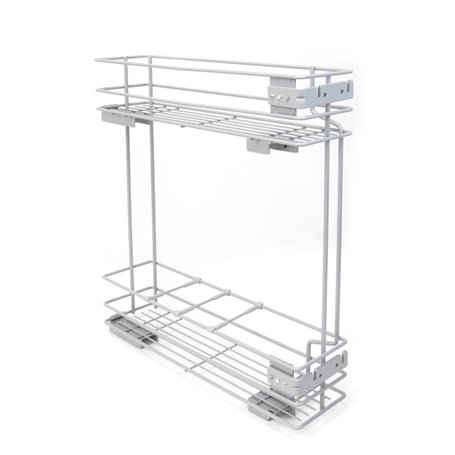 Emuca 8354025 Porte bouteilles latéral extractible Supra avec fermeture amortie