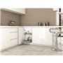 Emuca 8929215 jeu de plateaux rotatifs Shelvo 1 2 lune
