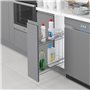 Emuca 8977611 Porte bouteilles extractible Suprastar avec fermeture amortie