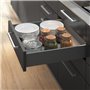 Emuca 3173535 Kit de tiroirs pour cuisine ou salle de bains de Vertex