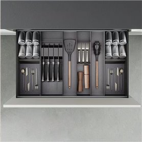 Emuca 3069335 Porte couteaux Orderbox pour tiroir