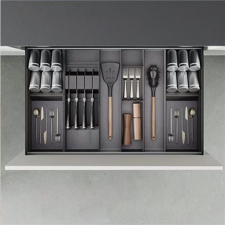 Emuca 3069335 Porte couteaux Orderbox pour tiroir