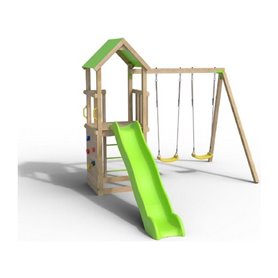 Aire de jeux - TRIGANO - SMART XPERIENCE - Bac a sable - Mur de grimpe - Toboggan 2