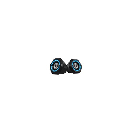 Enceinte PC Hecate Paire d Enceintes Gaming RGB HECATE G1000 Bluetooth 10W Noir
