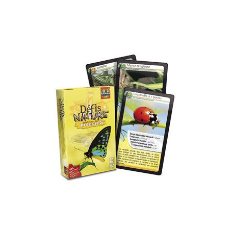 Defis Nature Insectes le jeu de cartes