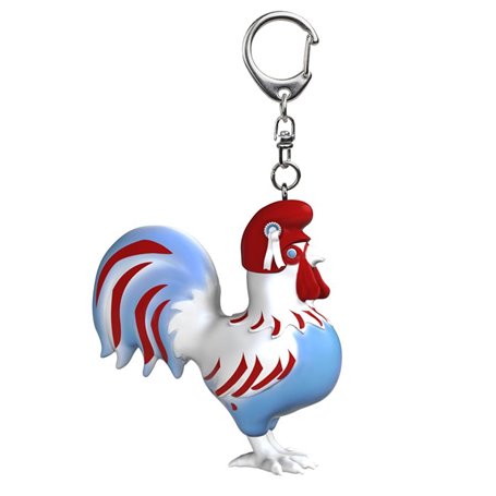 Porte cle Coq Français Mascotte 2024