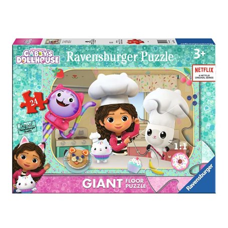 Puzzle giant 24 pieces - La cuisine de Gabby - Gabby s dollhouse -