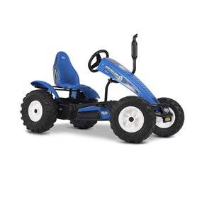 BERG Kart à pédales New Holland BFR bleu