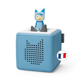 Tonies Mon Premier Coffret Toniebox Bleu + 1 Figurine Tonie Créatif