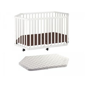 Parc Playpen blanc avec matelas