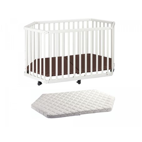 Parc Playpen blanc avec matelas