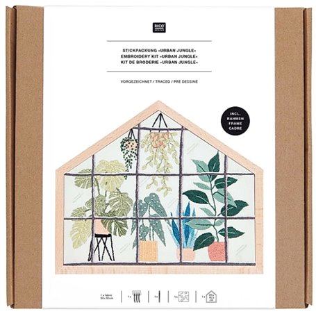 Kit de Broderie pre Dessine - Urban Jungle Taille S