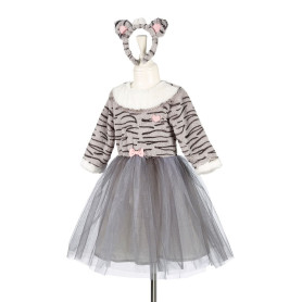 Robe de chat + serre tete 3 - 4 ans