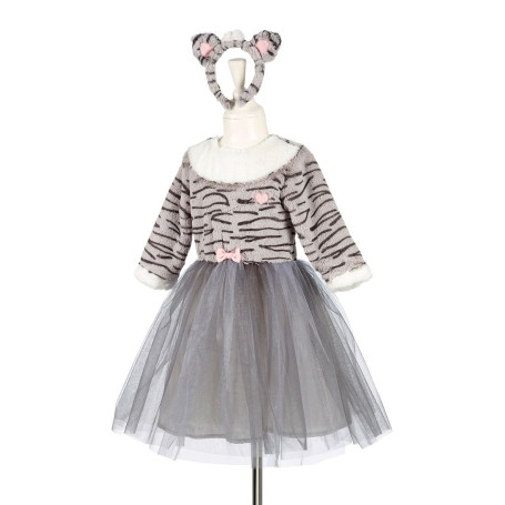 Robe de chat + serre tete 3 - 4 ans