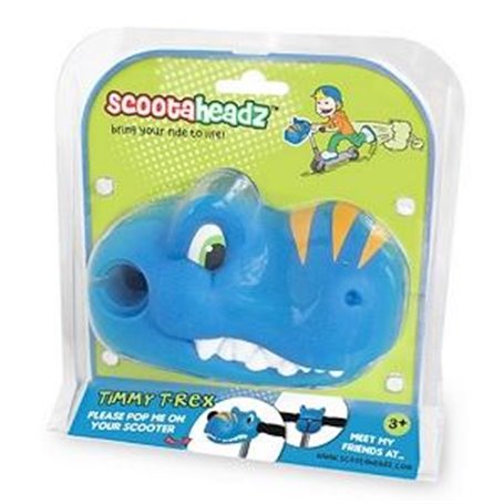 Scootaheadz Dinosaure Bleu