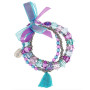 Bracelet Anemoon violet lilas