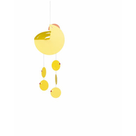 Flensted Mobiles Chick Hen Jaune