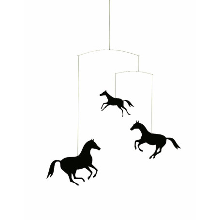 Flensted Mobiles black Horses