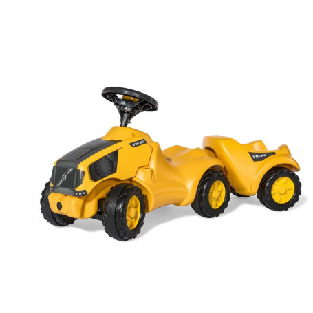 Rolly Toys Tracteur a Pedale + Remorque rollyMinitrac Volvo