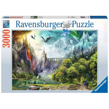 Puzzle 3000 p - Règne des dragons