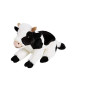 1732 Peluche Vache Noire & Blanche 26cm
