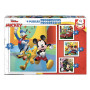 4 puzzles progressifs mickey et ses amis