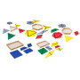 Jeu d'apprentissage - Triangles constructifs - jeu Montessori