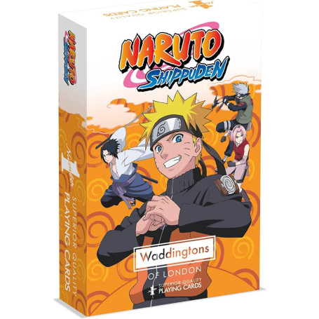 Jeu de 54 cartes - theme Naruto