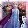 Ravensburger Puzzles 3X49 P - Le Voyage Commence / Disney La Reine Des Neiges 2