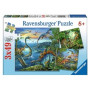 Ravensburger Puzzles 3X49 P - La Fascination Des Dinosaures