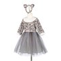 Robe de chat + serre tete 3 - 4 ans