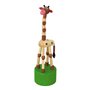 Detoa figurine à presser La Girafe en bois