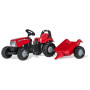 Rolly Toys Tracteur a Pedales + Remorque rollyKid 1170 CVX